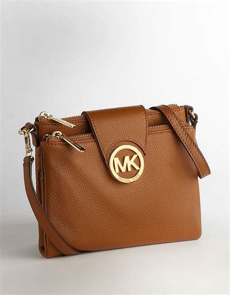 michael kors purse light brown|Michael Kors brown purse crossbody.